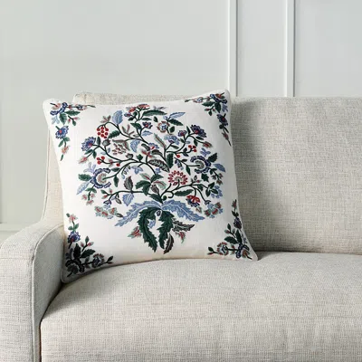 Frontgate Daphne Pillow Cover In White