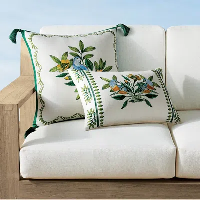 Frontgate Delia Indoor/outdoor Pillow Cover