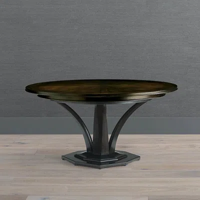 Frontgate Denton Extendable Round Dining Table
