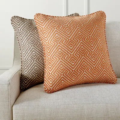 Frontgate Derrington Decorative Pillow Cover In Otter