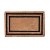 Frontgate Double Border Monogrammed Door Mat