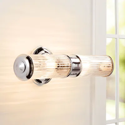 Frontgate Double Sconce In Metallic