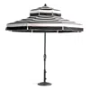 Frontgate Double-tier Designer Umbrella