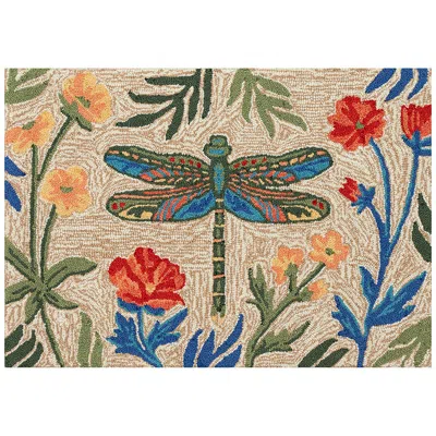 Frontgate Dragonfly Garden Door Mat In Multi