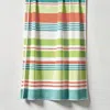 Frontgate Edessa Stripe Beach Towel In Red