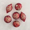 Frontgate Set Of 6 Embellished Holly Leaf Ornaments