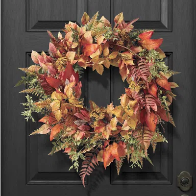 Frontgate Ember Glow Wreath