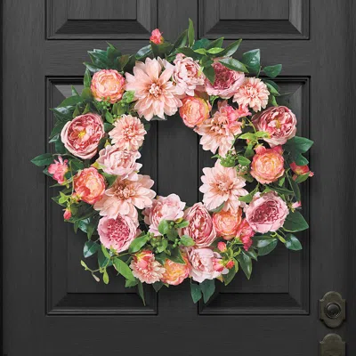 Frontgate Emery Garden Wreath In Multi