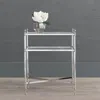 Frontgate End Table In Silver