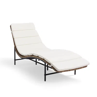Frontgate Enola Chaise Cushion In White