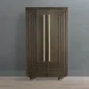 Frontgate Eros Oak Bar Cabinet