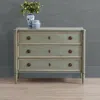Frontgate Etienne 3-drawer Chest In French Patina