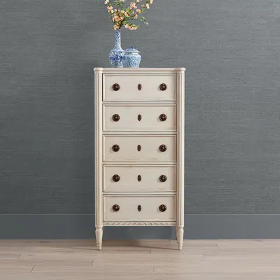 Frontgate Etienne 5-drawer Dresser In French Patina