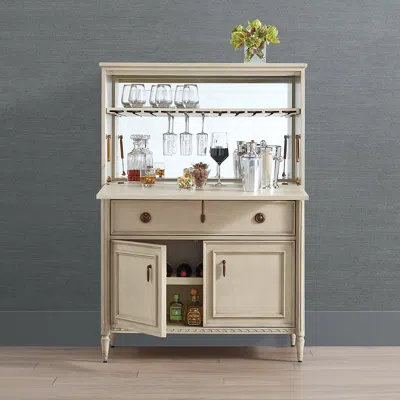 Frontgate Etienne Bar Cabinet In Neutral
