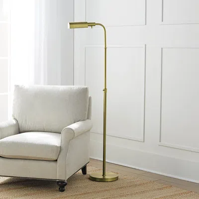 Frontgate Evelyn Rechargeable Adjustable Height Task Floor Lamp
