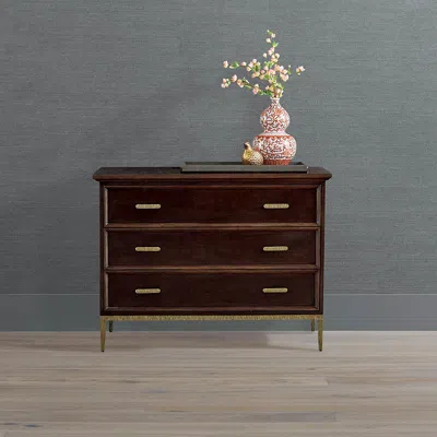 Frontgate Finnley 3-drawer Chest In Brown