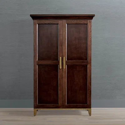 Frontgate Finnley Bar Cabinet In Brown