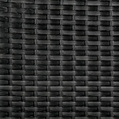 Frontgate Flat Wicker Black In Blue