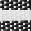 Frontgate Flat Wicker Black & White Stripe