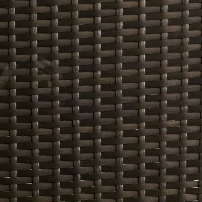 Frontgate Flat Wicker Bronze In Brown