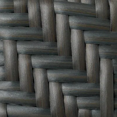 Frontgate Flat Wicker Charcoal