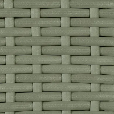 Frontgate Flat Wicker Moss Green In Gray