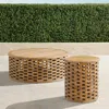 Frontgate Fortuna Teak Tables