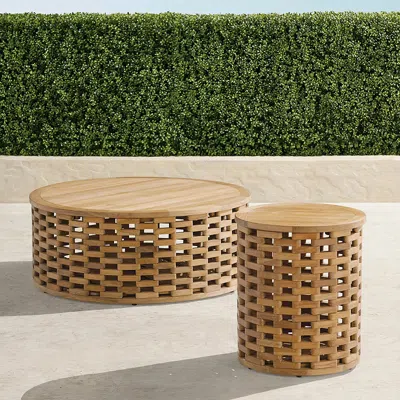 Frontgate Fortuna Teak Tables