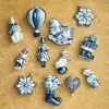 Frontgate French Blue Collectible Ornaments, Set Of Twelve