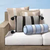 Frontgate Galia Stripe Indoor/outdoor Pillow In Sand