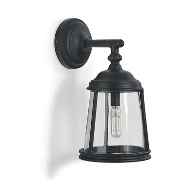 Frontgate Giada Indoor/outdoor Wall Sconce In Black