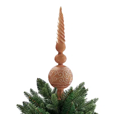Frontgate Ginger Snap Grandeur Tree Topper