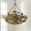 Frontgate Gingko Leaf Tiered Chandelier
