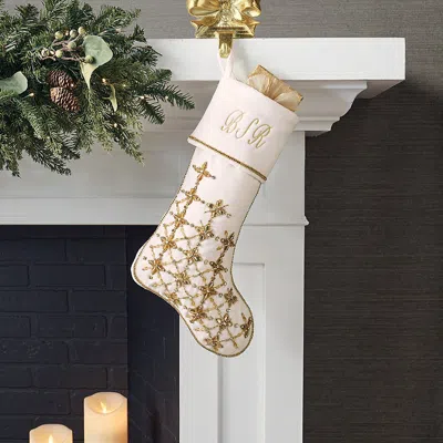 Frontgate Gleam And Glisten Stocking