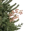 Frontgate Set Of 6 Glitter Metallic Yew Berry Stems In Blue