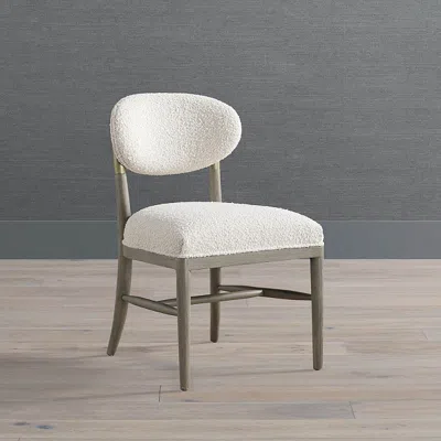 Frontgate Gwyneth Dining Chair In Sable,crypton Nomad Snow