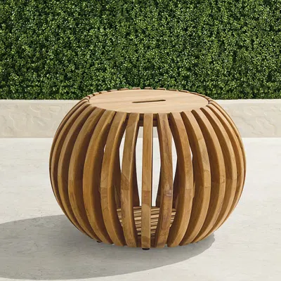 Frontgate Havana Teak Accent Table