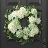 Frontgate Haven Hydrangea Wreath In Green