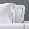 Frontgate Haven Sateen Pillowcases In Light Juniper