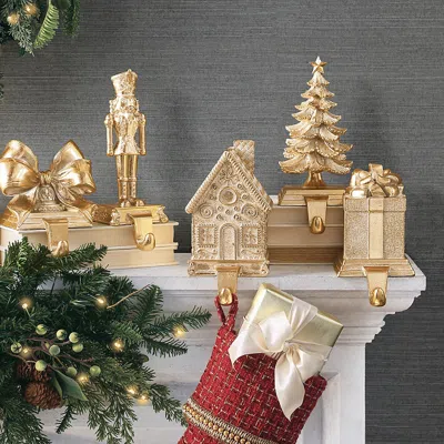 Frontgate Holiday Stocking Holder In Neutral
