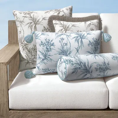 Frontgate Hudson Indoor/outdoor Pillow In Brown