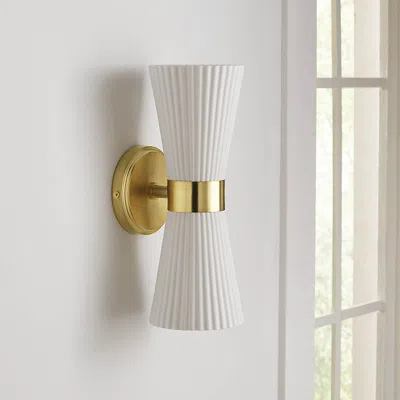 Frontgate Hudson Wall Sconce In Gold