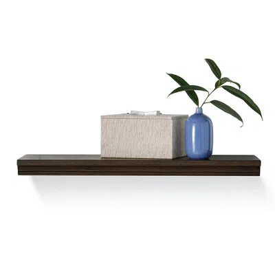 Frontgate Hunter Wood Wall Shelves In Brown