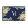 Frontgate Hydrangea Garden Monogrammed Door Mat