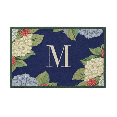 Frontgate Hydrangea Garden Monogrammed Door Mat