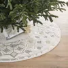 Frontgate Icy Enchantment Tree Skirt In White