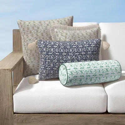 Frontgate Imari Ikat Indoor/outdoor Pillow