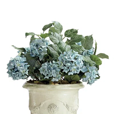Frontgate Indoor/outdoor Blue Hydrangea Urn Filler