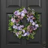 Frontgate Iris Wildflower Wreath