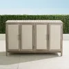 Frontgate Isola Outdoor Kitchen In Weathered Teak
